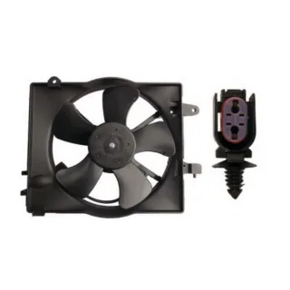 ELECTROVENTILADOR CHERY QQ : 10'- 15'   CON ENC.  - FLUJO: ASPIRANTE -  SENTIDO GIRO: HORARIO - EXT: 300 - POTENCIA: 48 W - COD HELICE: