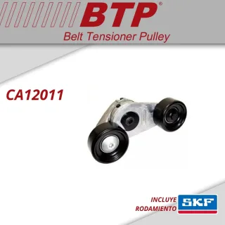 TENSOR POLY V VOLKSWAGEN GOL 1.9 DIESEL SIN AIRE ACONDICIONADO - UNA POLEA LISA Y UNA MULTICANAL OEM: 028260299.2