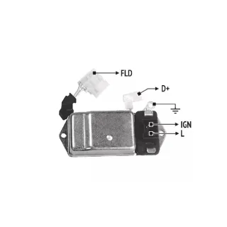 REGULADOR DE VOLTAJE LINEA RENAULT TRAFIC C/MOTOR 2.0 C/AIRE (NACIONAL)