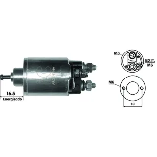 SOLENOIDE DELCO REMY 12V CHEVROLET CORSA DELCO REMY
