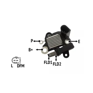 REGULADOR DE VOLTAJE 12V SERIE DELCO REMY SERIE  IMPORTADO OEM = 10542172