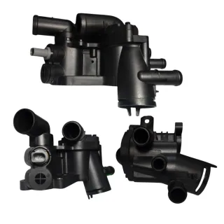 TERMOSTATO VOLKSWAGEN FOX SURAN GOL TREND VOYAGE SAVEIRO CUERPO PLASTICO / BULBO GRIS (2 PINES) OEM = 032121111AP