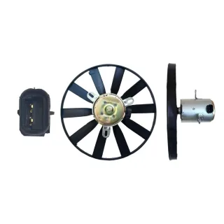 ELECTROVENTILADOR RENAULT: 19: BICUERPO: 1.4 93 -01 ; 1.6 93 -01 ; 1.8 93 -01 - CABRIO 1.8 89 -01 - COUPE 1.8 89 - 01 - TRICUERPO: 1.6 94 -01 ; 1.7 DI