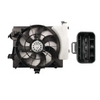 ELECTROVENTILADOR HYUNDAI: ACCENT : 12'- 13' || VELOSTER 12'- 14'  KIA RIO : 12'- 17'   CON ENC.  - FLUJO: ASPIRANTE -  SENTIDO GIRO: ANTI-HORARIO - E