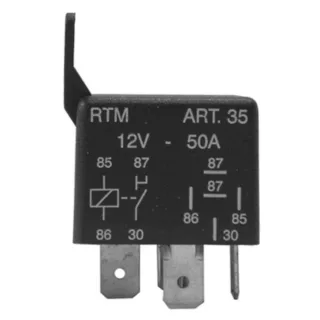 RELAY 5 T.C/SOP. C/RESISTENCIA 12V CONCENTRICO