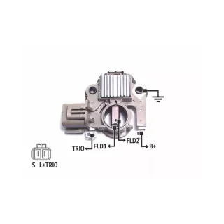 REGULADOR DE VOLTAJE 12V. MITSUBISHI-KIA SEPHIA/SPORTAGE/MA (IMPORTADO)