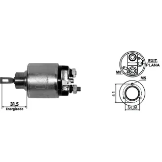 SOLENOIDE LADA 12V LAIKA/NIVA
