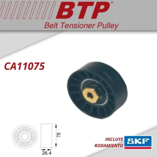 TENSOR POLY V VOLKSWAGEN GOLF 1.6/1.8/2.0/2.0 16V/1.9D-TD; POLO 1.6/1.6- 1.8-1.9TDI CLASSIC/1.7-1.9 SDI; PASSAT 2.8VR6;TRANSPORTER 1.9TDI/2.0 DDE´98; 