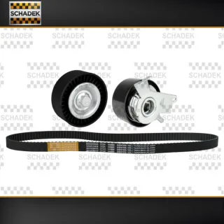 KIT DISTRIBUCION (153HTDP25.4) CITROEN C4-C4 PICASSO-C5 2.0I 16V  PEUGEOT 307-308-407-408-807-EXPERT 2.0 16V MOTOR EW10A EQUIVALENCIAS VKMA-03263 KTB5