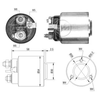 SOLENOIDE VALEO 12V P.405