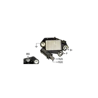REGULADOR DE VOLTAJE 12V VALEO PEUGEOT 3008- 5008- 508 (IMPORTADO)