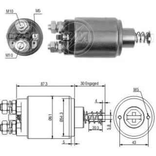 SOLENOIDE NASHVILLE 12V