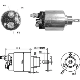SOLENOIDE BOSCH 12V FIAT IVECO DAILY 2.8 1999