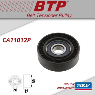 TENSOR POLY V FIAT PALIO-SIENA A/ACOND OEM: 46740729 VKM32011 F-110790  MEDIDAS: 80X17 INT: 20