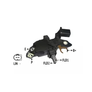 REGULADOR DE VOLTAJE 12V SERIE BOSCH IMPORTADO MERCEDES-BENZ