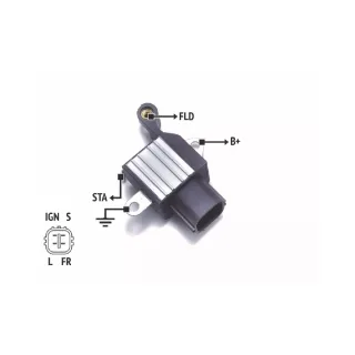 REGULADOR DE VOLTAJE 12V. NIPPONDENSO- FORD FOCUS 09> (IMPORTADO)