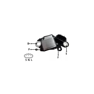REGULADOR DE VOLTAJE 12V SERIE DELCO REMY SERIE  IMPORTADO OEM = 10514591
