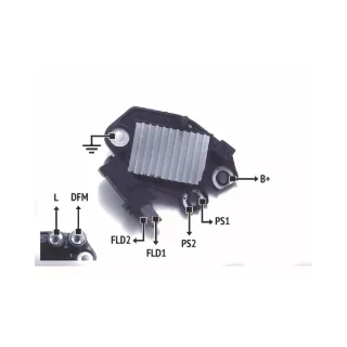 REGULADOR DE VOLTAJE 12V. VALEO-P.206/CITROEN XSARA-PICASSO (IMPORTADO)