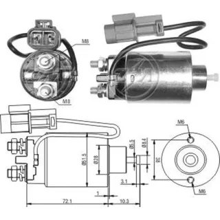 SOLENOIDE MITSUBISHI 12V NISSAN