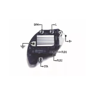 REGULADOR DE VOLTAJE MARELLI CITROEN- FIAT- PEUGEOT (TAPA BAJA) (IMPORTADO)