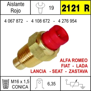 BULBO TEMPERATURA FIAT DUNA-UNO MOTOR TIPO