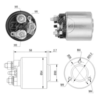 SOLENOIDE VALEO 12V CHEVROLET CORSA