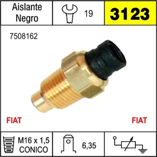 BULBO TEMPERATURA FIAT MOTOR 1300 PARTIDA A FRIO