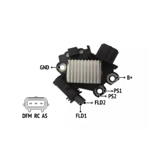 REGULADOR DE VOLTAJE 12V FORD VALEO (IMPORTADO)