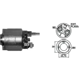 SOLENOIDE VALEO 12V RENAULT/PEUGEOT/CITROEN 12V.