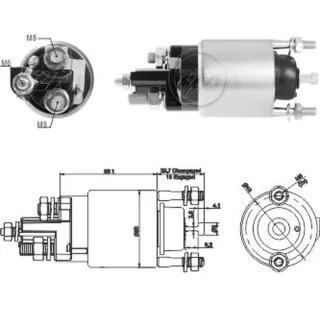 SOLENOIDE NIPPONDENSO M.BENZ SPRINTER-VITO 12V. DENSO