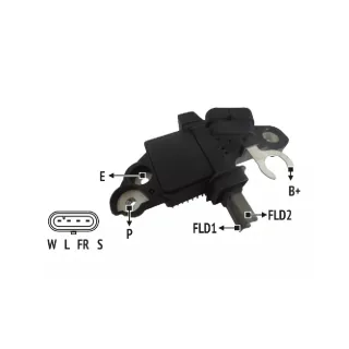 REGULADOR DE VOLTAJE 12V BOSCH CHEVROLET 06-15 (IMPORTADO)