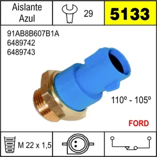 BULBO ELECTROV FORD ESCORT 1.8D-ORION 1.8 A.AZUL 110/105