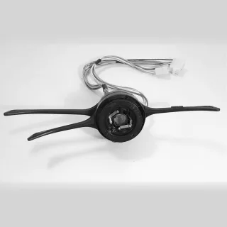 CONMUTADOR LUZ FIAT 125 2°SERIE (NEGRO) CONECTORES 6 - 4VIAS