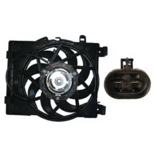 ELECTROVENTILADOR CHEVROLET CORSA 2 : 1.8 NAFTA 02'- 12' C A.A.   CON ENC.  - FLUJO: ASPIRANTE -  SENTIDO GIRO: HORARIO - EXT: 316 - POTENCIA: 160 W -