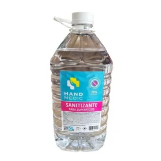 SANITIZANTE HAND MEDIC 70% ALCOHOL 5LTS