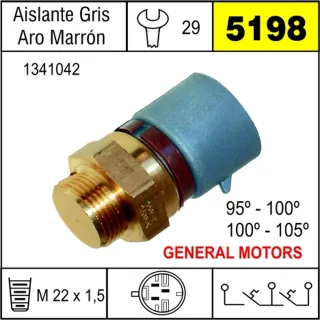 BULBO ELECTROV CHEVROLET VECTRA 2.0 (97-98) OPEL FRONTERA