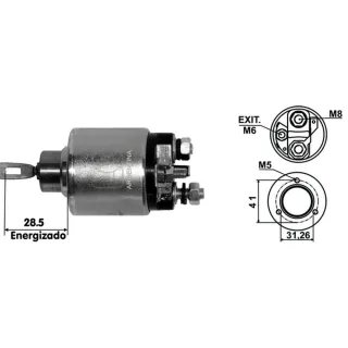 SOLENOIDE BOSCH 12V PALIO(BRASIL)/VECTRA NAFTA2.0/EXIT.DER.