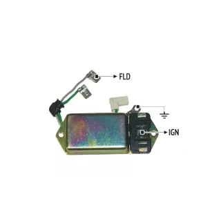 REGULADOR DE VOLTAJE INDIEL 12V VOLKSWAGEN GACEL/CARAT C-S/AIRE (NACIONAL)