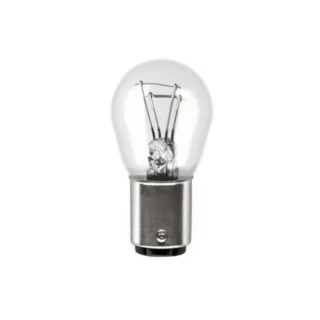 LAMPARA 24V 5W PY21 STOP/GIRO/REGL. 2 POLOS TRANSPARENTE OSRAM:7537 PHILIPS:13499