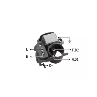REGULADOR DE VOLTAJE 12V.-MITSUBISHI/DODGE/HONDA/MAZDA/HYUN (IMPORTADO)
