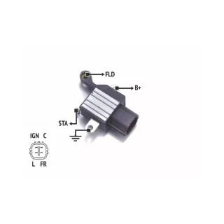 REGULADOR DE VOLTAJE 12V NIPPONDENSO- HONDA ACCORD- CRV (IMPORTADO)