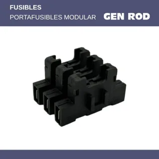 PORTAFUSIBLE FICHA MODULAR