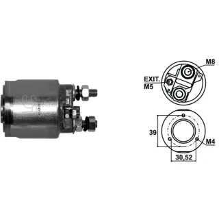 SOLENOIDE VALEO 12V RENAULT/ PEUGEOT/ CITROEN