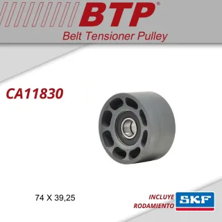 TENSOR POLY V FORD AIRE ACONDICIONADO CAMIONES FORD 14000 MOTOR CUMMINS OEM: 3922900R 89101 DAYCO MEDIDAS: 74X39.25
