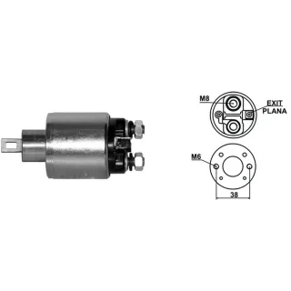 SOLENOIDE INDIEL 12V FIAT 1.3-1.5 / TIPO 1.4-1.6 /DUNA WEEKE