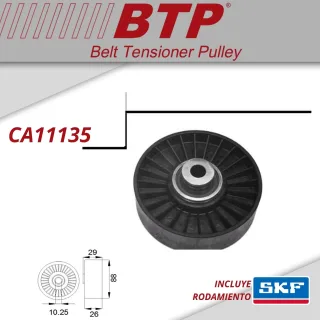 TENSOR POLY V RENAULT LAGUNA 1.9 NAFTA OEM: 7439146139 VKM36003 F-123783  MEDIDAS: 88X29X26 INT: 10.25