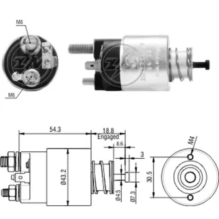 SOLENOIDE VALEO 12V KIA PICANTO