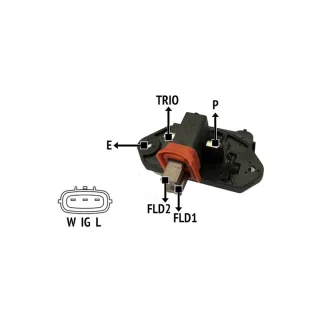 REGULADOR DE VOLTAJE ISKRA NEW HOLLAND 12V (IMPORTADO)