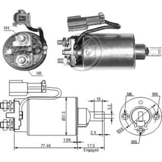 SOLENOIDE MITSIBISHI 12V NISSAN
