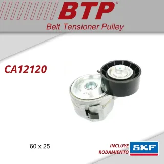 TENSOR POLY V PEUGEOT 206 MOTOR 1.9D DW8 09-99 AL 11-01/ 307 2.0 HDI MOTOR DW10ATED, DW10TD 08-00 OEM: 5751.94 VKM33032 MEDIDAS: 60X25